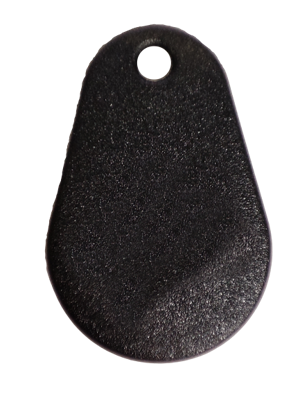Black Rewritable T5577 Key Fob | Flipper Zero Compatible 125kHz RFID