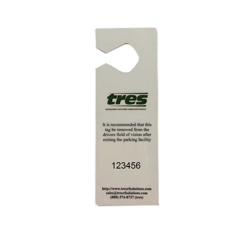 Copy your Tres UHF parking tag - Clone From Home Kit