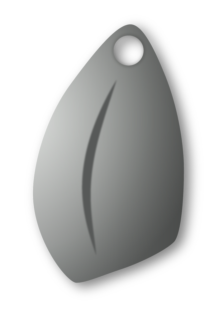 Grey Shell HID key fob