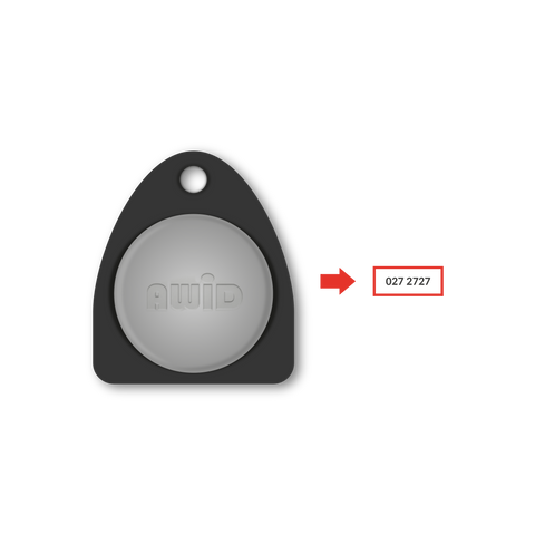 Duplicate Your AWID Key Fob Copy by Serial Number - SUMOKEY