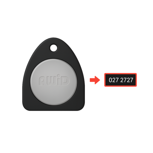 Duplicate Your AWID Key Fob Copy by Serial Number - SUMOKEY