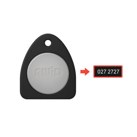 Duplicate Your AWID Key Fob Copy by Serial Number - SUMOKEY